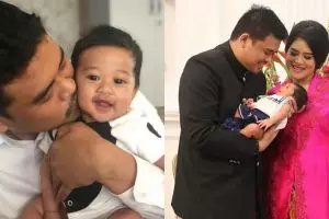 Kahiyang pemotretan keluarga, ekspresi Sedah Mirah curi perhatian