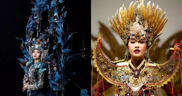 Potret busana Puteri Indonesia 2019 dari 10 daerah ini bikin takjub