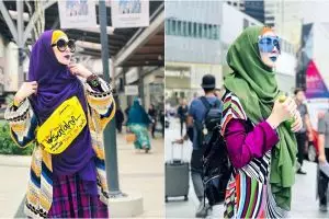 13 Potret Sarah Vi, 'Inem Si Pelayan Seksi' yang mantap berhijab