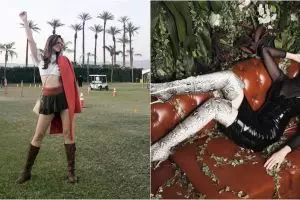 12 Gaya Nia Ramadhani pakai boots tinggi, bikin susah kedip