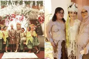 10 Momen pernikahan Kinal eks JKT48, usung dua adat sekaligus