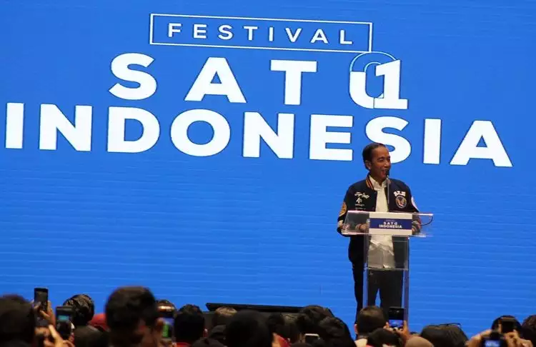 Di Festival Satu Indonesia, Jokowi tantang milenial jawab decacorn   