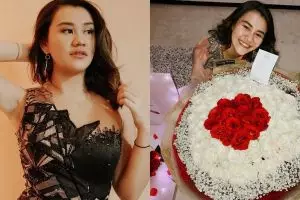 Aaliyah Massaid rayakan ultah ke-17, penampilannya jadi sorotan