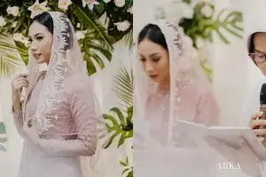 8 Momen pengajian kekasih Ryuji Utomo jelang menikah, penuh doa