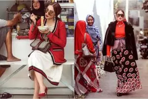 4 Pemotretan nyentrik Ussy Sulistiawaty, glamor di tempat sederhana