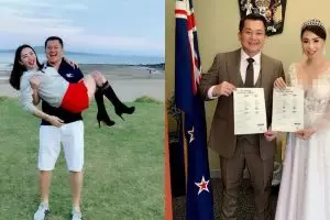 5 Fakta pernikahan Femmy Permatasari & suami di Selandia Baru