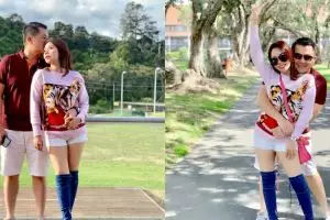 10 Foto mesra Femmy Permatasari & Alfons di Selandia jelang menikah