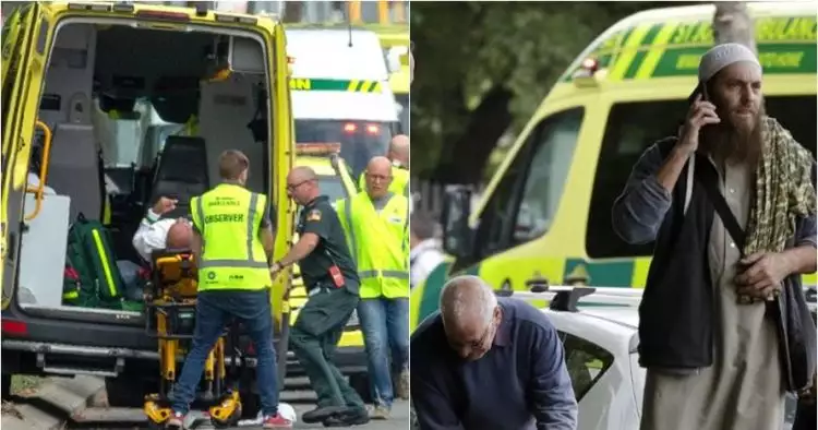 Momen mengerikan penembakan masjid di Selandia Baru, ini kronologinya