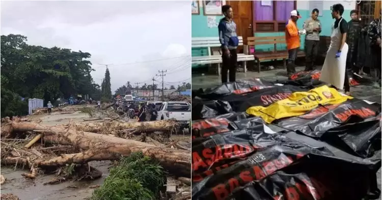 15 Potret banjir Sentani ini bikin hati tersayat, 49 orang meninggal