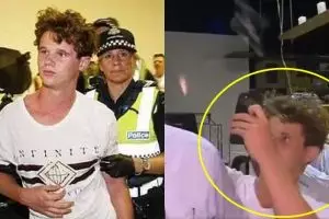 Ini pesan remaja pemukul telur ke kepala senator usai ditangkap