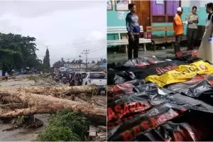 Korban banjir bandang di Sentani 79 jiwa, ribuan orang mengungsi