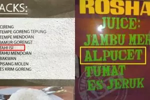 12 Kesalahan di tulisan menu makanan ini bikin mikir dua kali