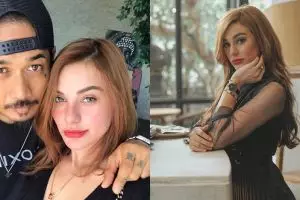 8 Potret kedekatan Jerinx SID & Nora Alexandra, mesra abis