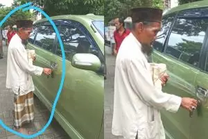 Kisah pengemis tua berhidung cacat punya mobil pribadi, bikin heboh