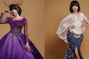 7 Potret Lucinta Luna kenakan busana pengantin adat Jawa