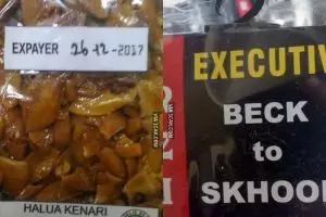 12 Tulisan Bahasa Inggris di barang dagangan ini kocak