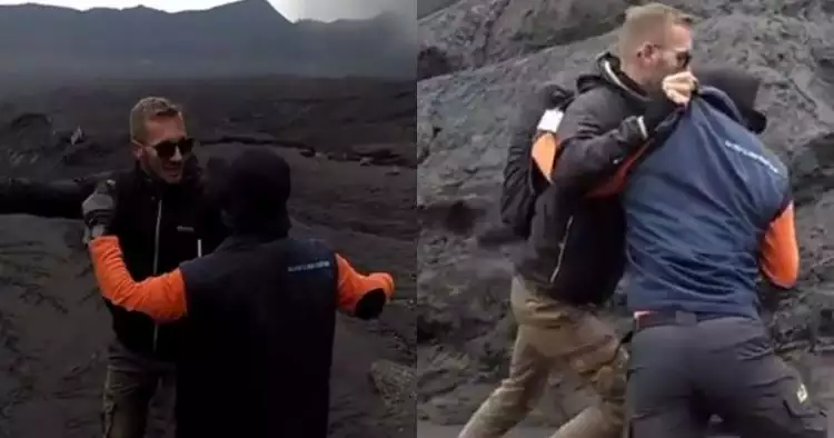 Ngotot masuk ke Gunung Bromo, turis ini kelahi dengan petugas