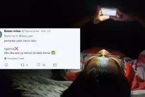 10 Cuitan pertanda harus udah tidur ini kocak sampai kebawa mimpi