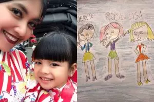 Kebahagiaan Denada saat Shakira dapat kado dari idolanya Blackpink