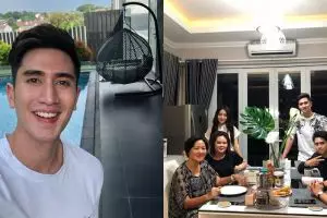 11 Potret sudut rumah Verrell Bramasta, ada lapangan badminton