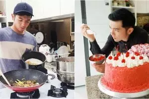 10 Potret Nicky Tirta saat jadi chef, lelaki idaman banget