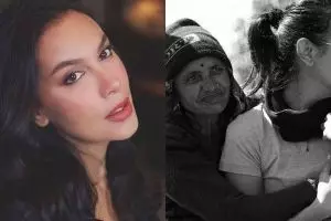 8 Potret kedekatan Sophia Latjuba & warga lokal saat traveling