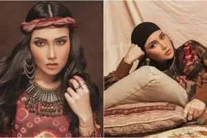 5 Pemotretan Ayu Ting Ting Jadi Bohemian Girl, bikin terpesona