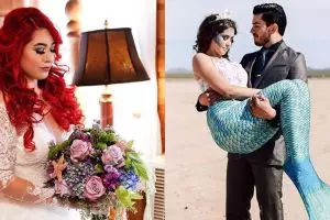 10 Inspirasi prewedding tema putri duyung, antimainstream