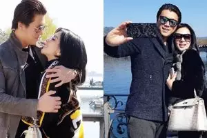 6 Momen Syahrini & Reino Barack ikut kelas memasak, mesra abis