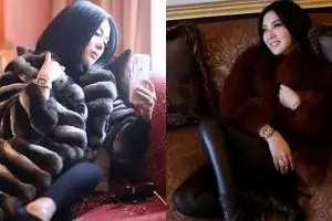 Harga 10 syal Syahrini saat berlibur, ada yang Rp 85 juta