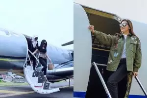Dikenal tajir, 6 seleb ini pernah gunakan jet pribadi