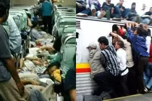 15 Potret miris kondisi kereta zaman dulu, bikin ngelus dada