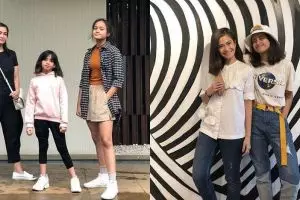 9 Momen akrab Ersa Mayori dan putri sulungnya ini bak kakak-adik