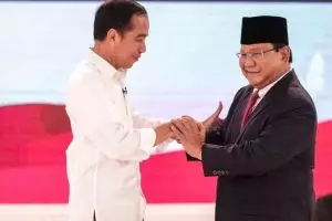 Tutup debat capres, Jokowi cerita soal rantai sepeda pada Prabowo