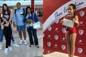 9 Momen Mikhayla raih emas, jadi kado pernikahan Nia Ramadhani