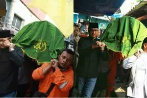 10 Foto Anies Baswedan gotong jasad korban tabrak lari, kisahnya haru