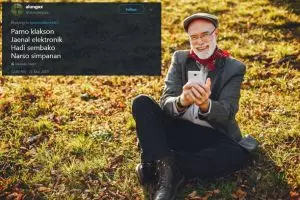 10 Cuitan lucu nama kontak di handphone bapak ini bikin cekikikan