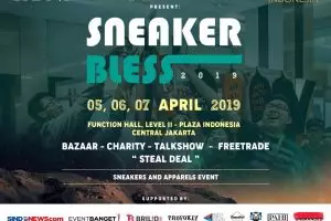 Mau bergaya sambil beramal? Yuk, ke Sneaker Bless 2019 aja!
