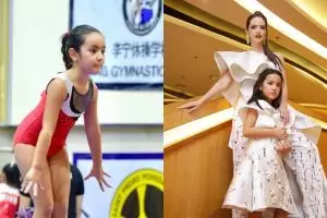 8 Potret Mikhayla anak Nia Ramadhani olahraga, aksinya bikin gemes