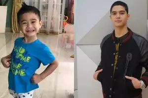 Foto bareng Rafathar, gigi Al Ghazali malah jadi sorotan