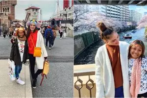 5 Potret liburan Luna Maya dan keponakan, seru abis