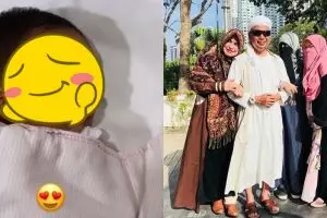 Ustaz Arifin Ilham dikaruniai anak ke-8 dari istri ke-3, ini potretnya