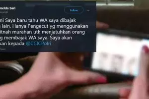 WhatsApp Imelda Demokrat diretas, kirim gambar porno ke grup