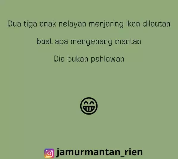 75 Pantun lucu mantan ngajak balikan © 2021 brilio.net