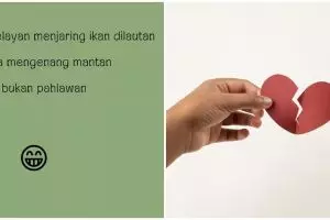 75 Pantun lucu mantan ngajak balikan, ngeselin tapi bikin ngakak