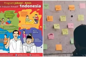 4 Janji Jokowi-Ma'ruf untuk industri kreatif 