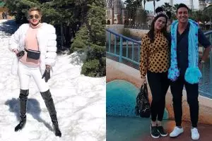 Gaya 10 seleb babymoon di luar negeri, dari kasual sampai cetar