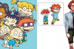8 Ilustrasi tokoh kartun Rugrats jadi dewasa ini bikin pangling