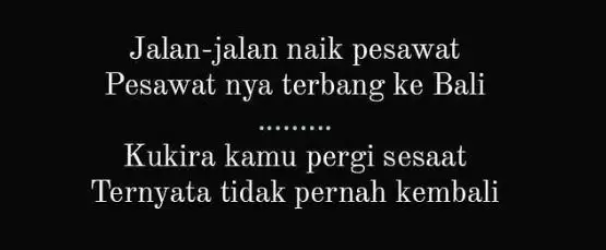 Pantun lucu patah hati © berbagai sumber