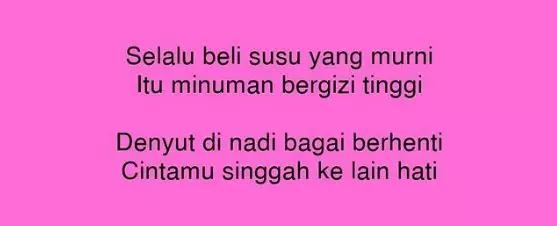 Pantun lucu patah hati © berbagai sumber